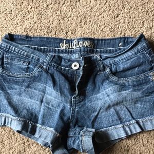 Jean shorts
